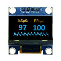 0.96インチ OLEDディスプレイモジュール - 128x64 I2C, 黄色+青, 4-ピンヘッダー 最安値 アメリカ