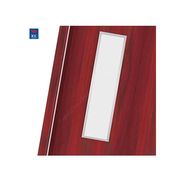 Огнеупорная внутренняя стеклянная деревянная дверь