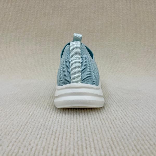 Stylish blue soft bottom breathable ladies sport running shoes athletic