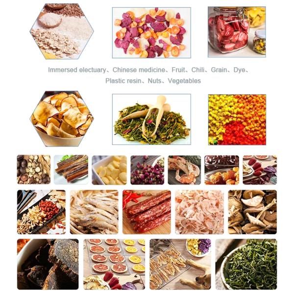 Большой промышленной принудили жарой, который машина сушилки циркуляции плода воздуха обслуживания