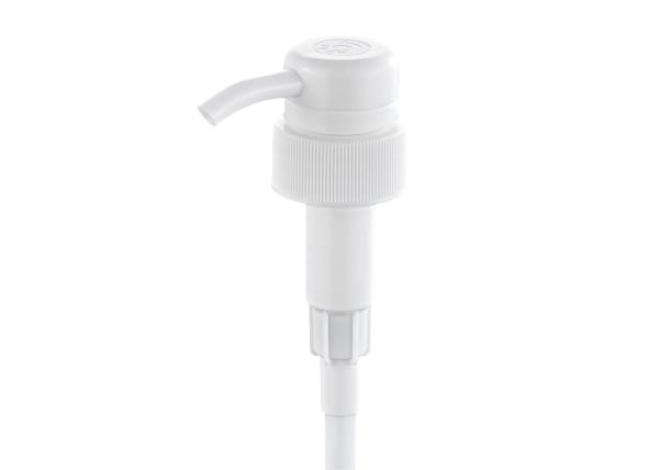White PP Plastic Lotion Dispenser Pump For Body Wash Products Dispensing 1.8-2cc / Time