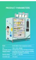 Vending Machine Fabricante 10 vias de carga por andar de 6 andares