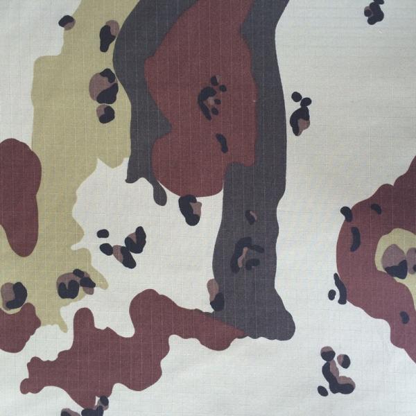 100 Cotton Camouflage Fabric Ripstop Print for Army Custom Design