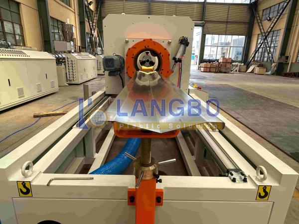 Plastic Water Supply Rigid Pipe Making Extruder Machine for PE PPR PVC