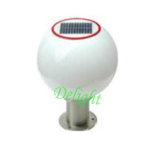 Stainless Steel base outdoor garden gate light Led Solar Ball Lighting (DL-SP200M)