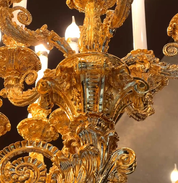 Гостиницы Luxury Golden Extra Large Люстры для высоких потолков