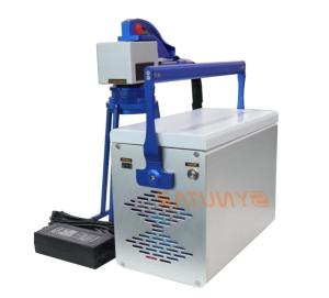Machine de marquage laser à fibre de précision avec ligne de 0,01 mm et hauteur