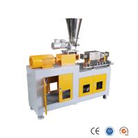Máquina de granulação de parafusos rotativos de plástico coaxial de laboratório