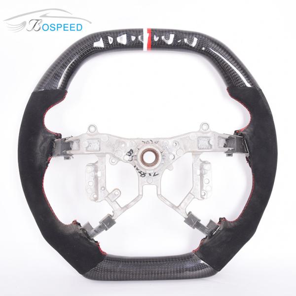 Toyota Alcantara Sports Rav4 Leather Steering Wheel Custom Carbon Fiber