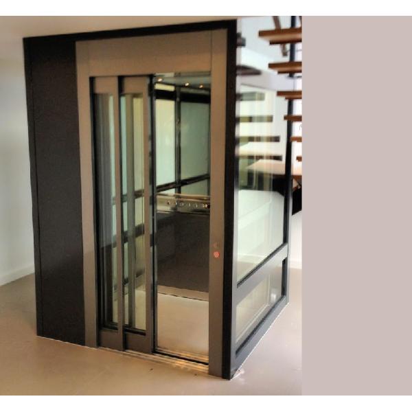 Low Noise Stainless Steel 304 Home Lift with 250-400kg Load for Villas and Residential Use