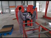 Espesor de punção 10 mm Máquina de corte de punção para aço de canal C 3500kg Frequência 50Hz