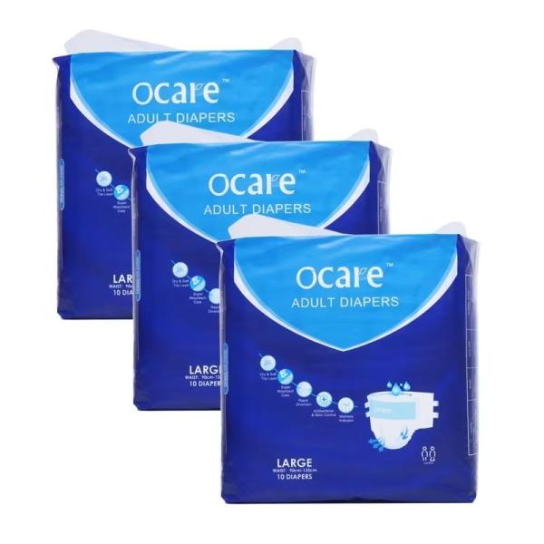 Aged Person Adult Incontinence Diapers With Softcare Technology Elastic Waistband