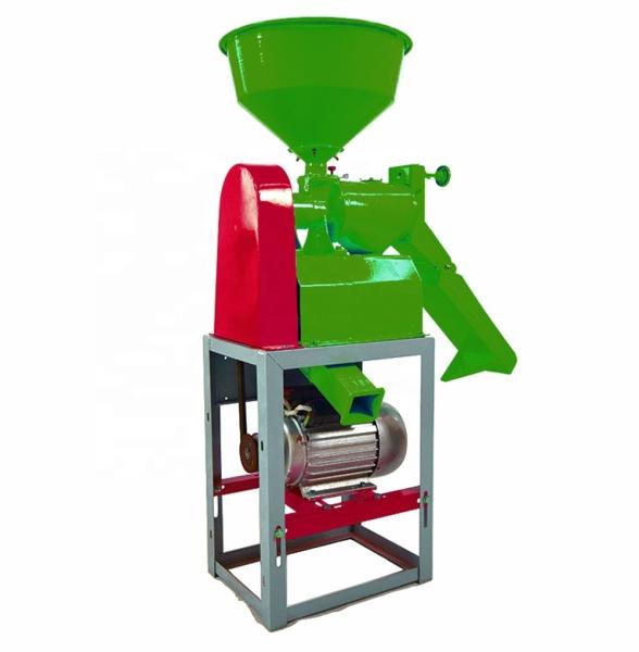 570*330*460 Mini Diesel Engine Rice Mill Machine for Home and Commercial Milling