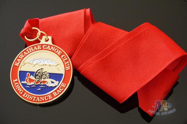 Rowing Gifts Competition Medals And Medallions Sports Day Medals With Red Ribbon