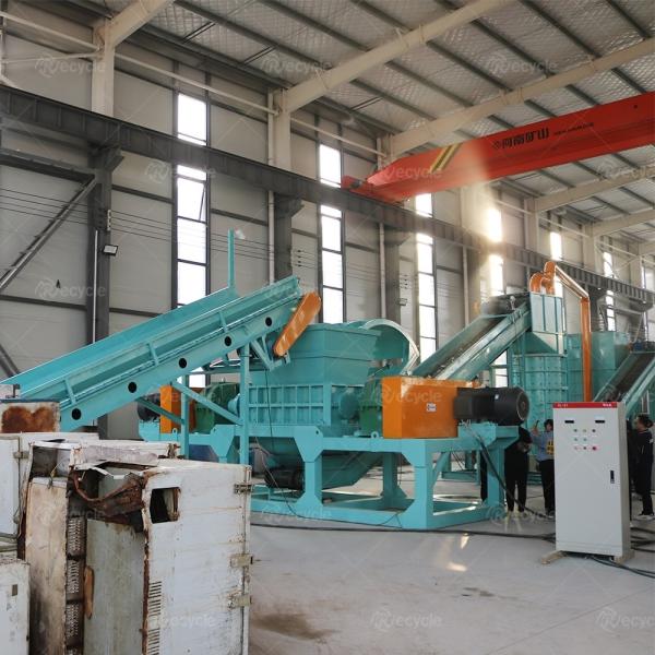 E-Waste Recycling Machine And Electronic Waste Refrigerator Shredder Recycling Machinery Manufacture