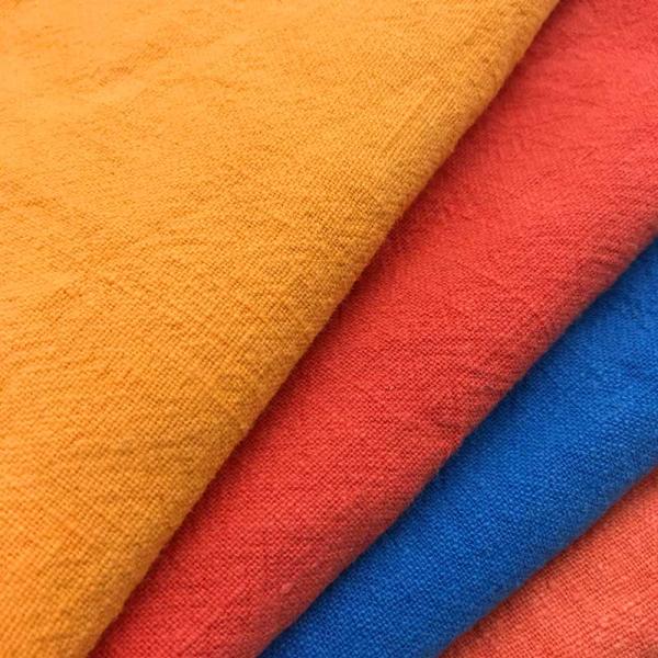 Пряжа - покрашенная устойчивая Multi ткань смеси хлопка белья нашивки