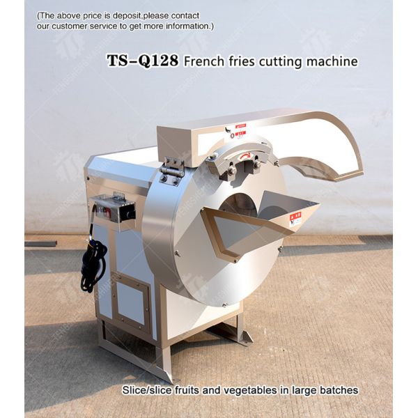 1.5KW 800KG/H Potato French Fries Cutting Machine Food Processor