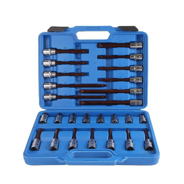55MM To 200MM Bit Socket Set With Bright Color S2 Material