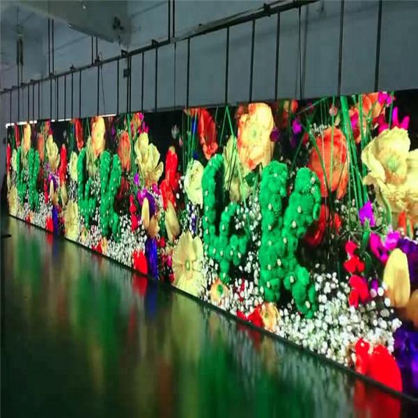 Стена СИД безшовного безшумного концерта P3.91 500*500mm видео-