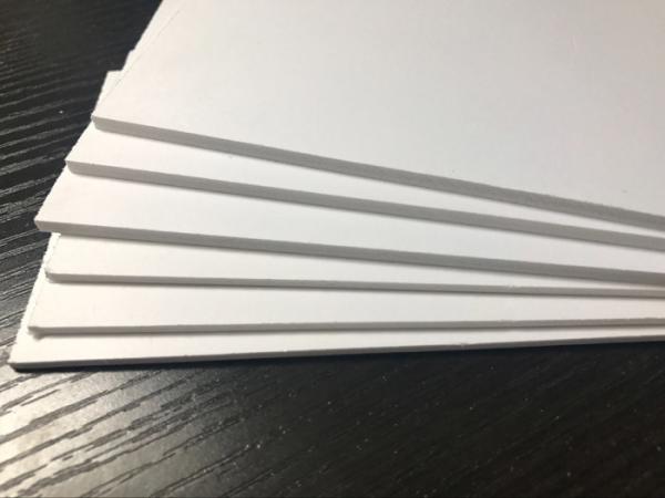 Outdoor White PVC Extruded Foam Board High Impact Anti - Corrosion ISO9001