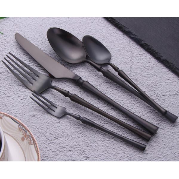 NC021 Stainless Steel Hotel Cutlery/Kitchen Household/Dinnerware Matte Black