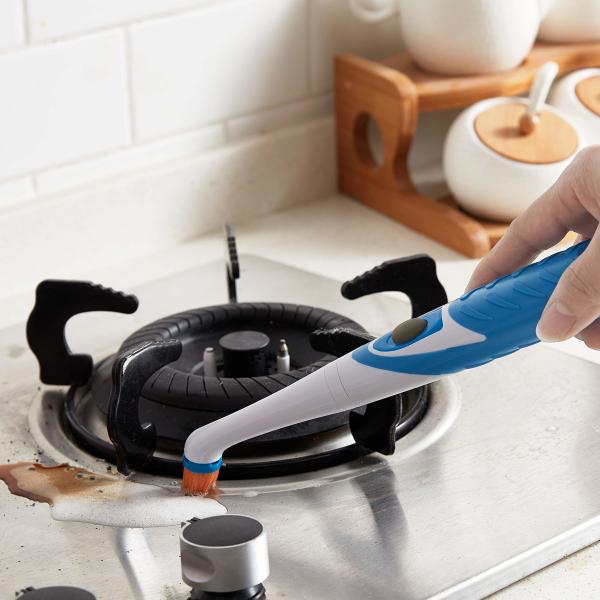 Оциллирующая электрическая чистка щетка ручная спинная скраб для кухонной обуви