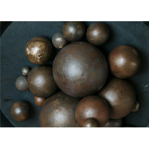 Round Steel Cement Grinding Balls Good Toughness Abrasion Resistant