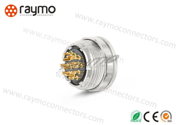 Transmissão de dados excelente rosqueada série do conector bonde da pasta M16