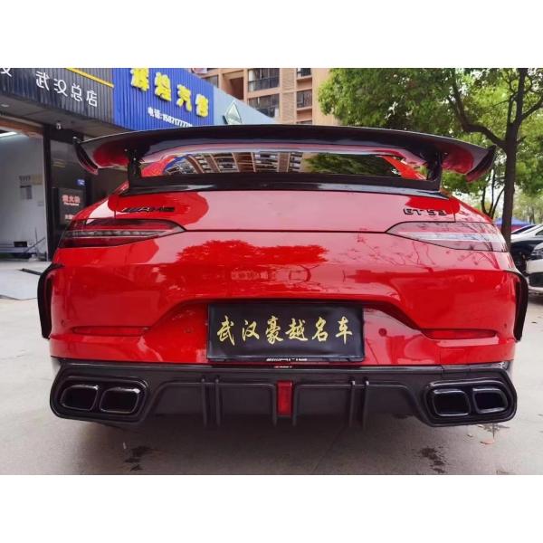 Pièces détachées pour Mercedes-Benz AMG GT50 GT53 Carrosserie en fibre de carbone GT50 GT53 Gt63 Diffuseur en fibre de carbone Spoiler en fibre de carbone