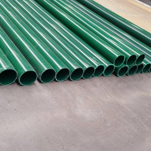 Extrusion de tuyaux UHMWPE avec brides en acier, surface lisse et pression de