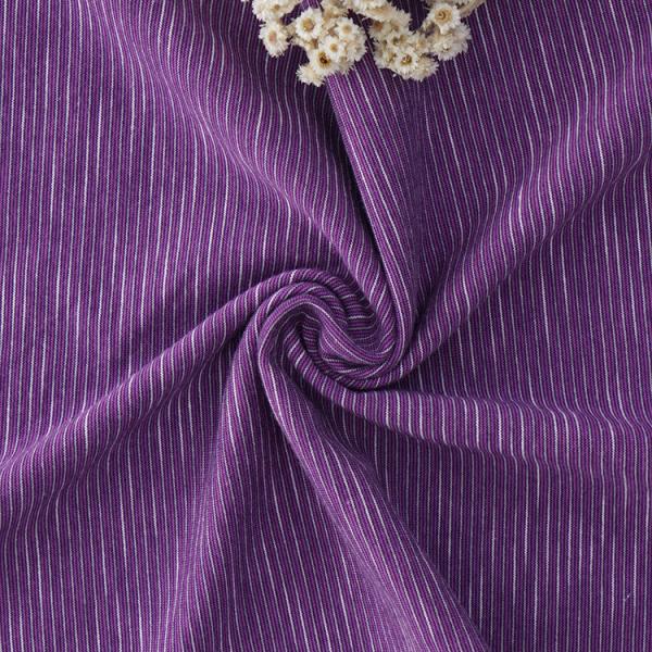 100 de algodón de material rayado Tejido de 175 cm de hilo duradero de camisa teñida