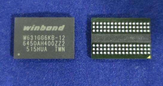 W631gg6kb-12  Ic Dram Secure Parallel Flash Memory Controller Chip  1g  96wbga