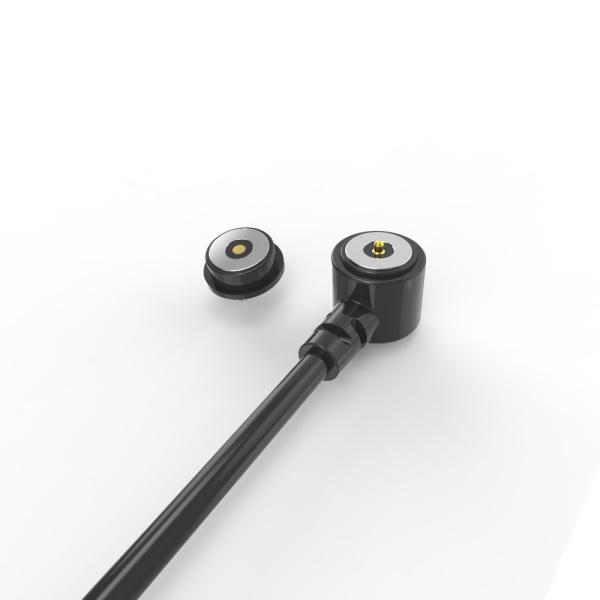 Câble de charge magnétique en forme de T OD 8,0 mm, connecteur 2 broches pour montre connectée et bracelet connecté