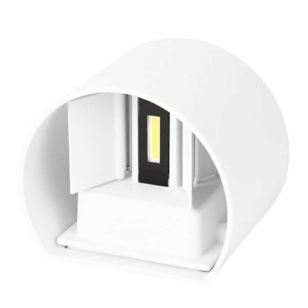 outdoor led wall lights Square Adjustable Beam Angle 3W 5W 6W COB Aluminum Up Down IP65 outdoor Wall Light