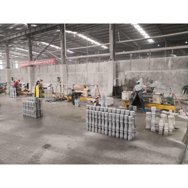 High Cutting Force CNC/PLC Stone Profiling Machinery For Baluster