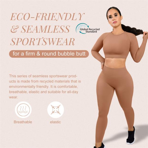 Hexin Private Label Похудение Спортзал Фитнес-одежда для женщин Воздушное белье Эко-дружественное