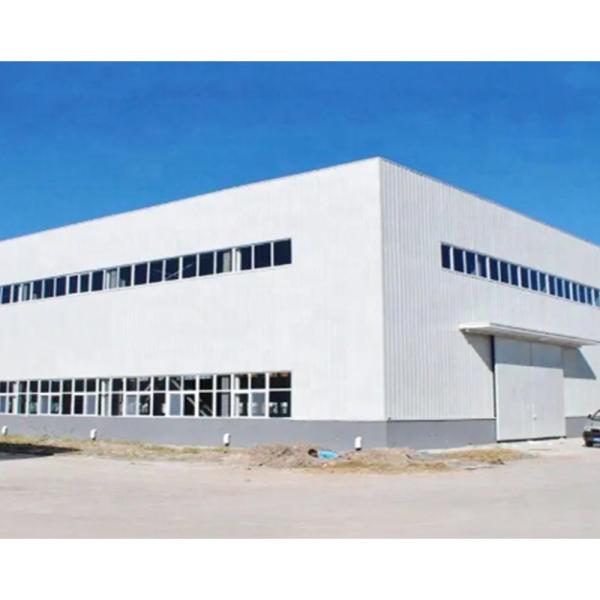 2x1 Corrugated Square Tubing Warehouse Peb Prefabricated Workshop Buildings Energy Saving