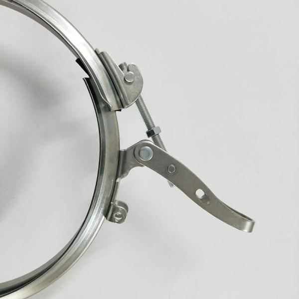 Ventilation System Quick Release Tube Clamp Pipeline Connections 80-600mm