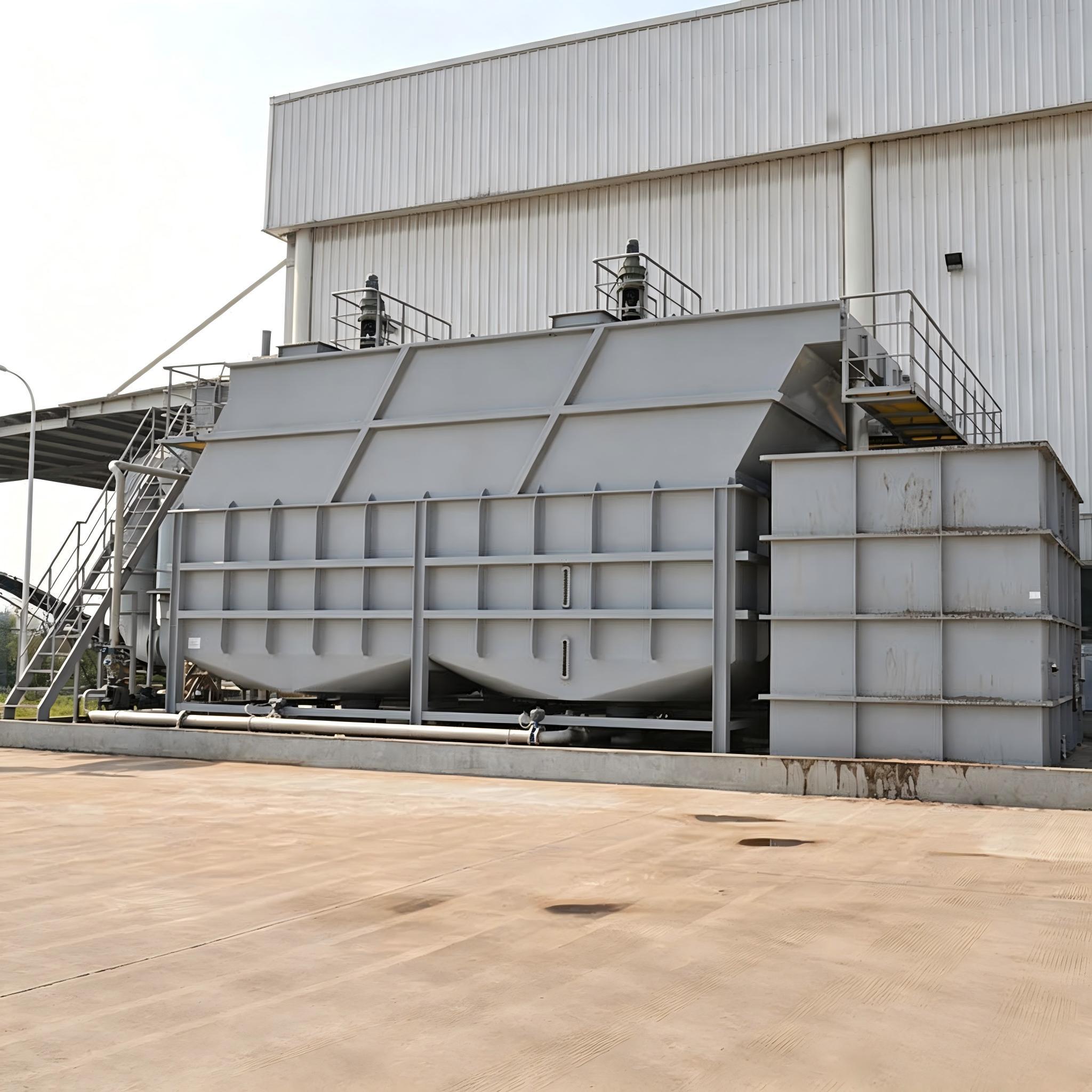 Industrial Wastewater Treatment Lamella Clarifier Inclined Plate Settler for Food Processing WWTP Plants