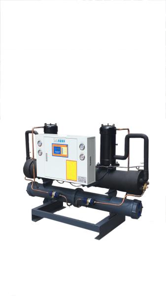 Energy Efficiency Industrial Water Chiller Machine Low Noise 60HZ Floor Standing