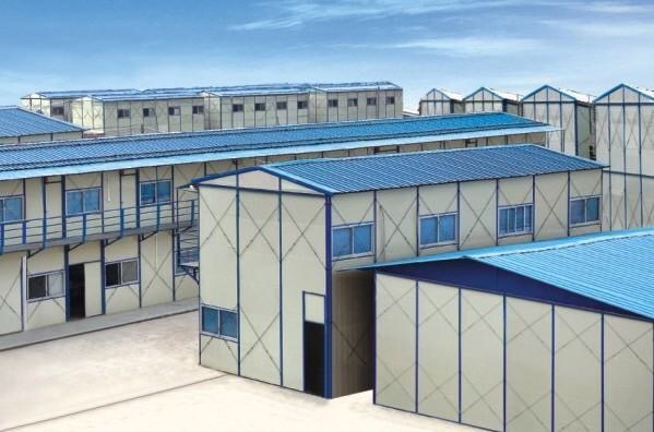 Foldable Prefabricated Home with Fast Deployment Durable Steel Frame and Weather-Resistant Design for Remote Mining Camps