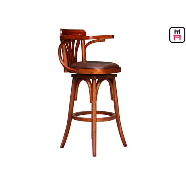 Деревенская винтажная древесина табуреток ресторан бара твердая/металл для кафа/