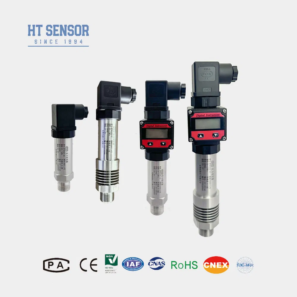 Hengtong 4-20mA Stainless Steel Air Pressure Transmitter Water Gas Pressure Sensor