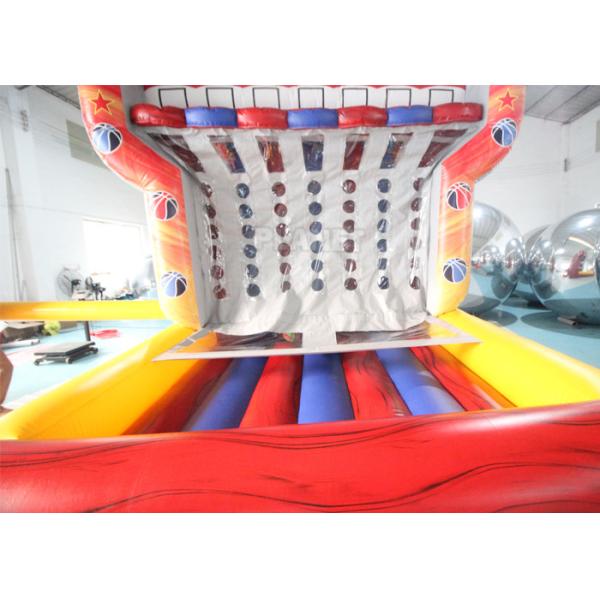 счет арендной партии на открытом воздухе спорта PVC 0.55mm раздувной соединяет в ряд игру стрельбы баскетбола 4 4
