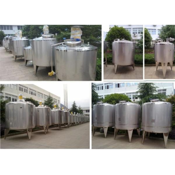 Industrial Ice Cream Equipment , Ice Cream Manufacturing Plant 300L 500L 3000L
