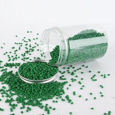 Customized Various Hue Green Masterbatch Pellets for Raw Rubber