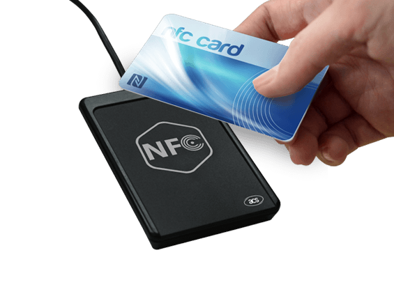 Белая RFID ПВХ NFC Чип Карта Умная карта членства 1 см - 5 см Читать диапазон