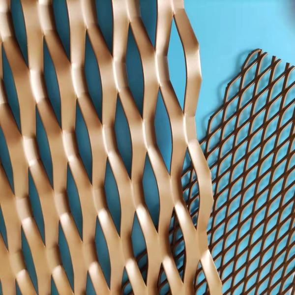 Anodized Aluminum Expanded Metal Mesh for Suspended Ceiling