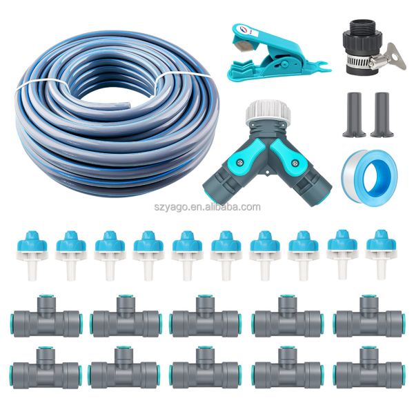 Smart Micro Spray Irrigation System - Efficient Water-Saving Automatic Drip Irrigation Kit with Easy DIY Installation for Versatile Applications