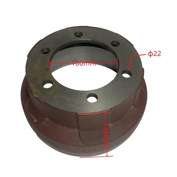 Steel Brake Drum for Forklifts with Long Service Life and CPC(D)30-35 Compatibility